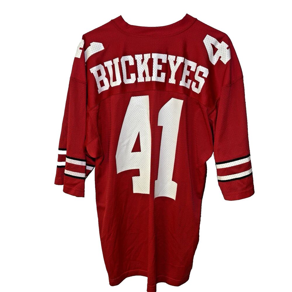 Vtg Champion Ohio State Buckeyes KEITH BYARS #41 Jersey Mens Large